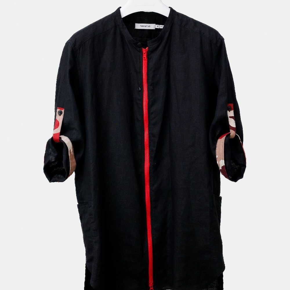 Nonnative Black Linen Shirt